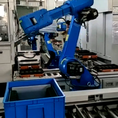 智能工廠筆電行業：3C智能生產線（JR612工業機器人）