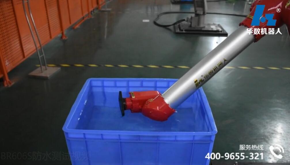 防水應用：BR606S雙旋機器人防水測試視頻