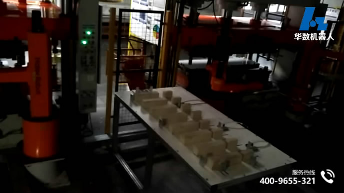 衝壓應用家電行業：某冰箱廠家CNT聯線視頻（HC415衝壓機器人)
